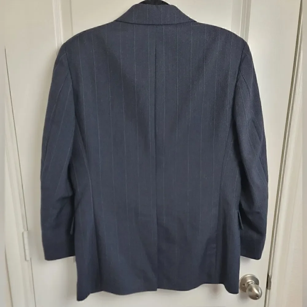 EMBASSY SQUARE 100% Wool Suit Jacket